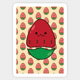 Cute watermelon Sticker